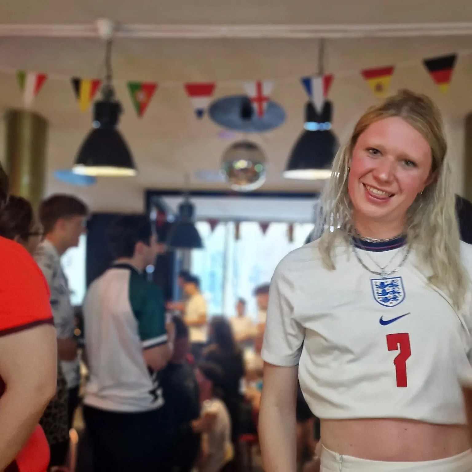 England colours at The Spot at The Spot Lisboa